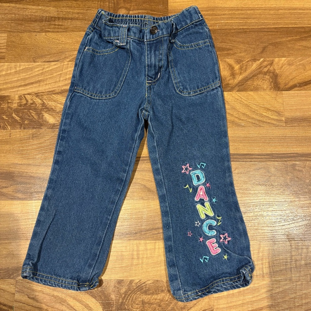 Vintage Strawberry Shortcake Dance Jean Size 3T Kids Children’s Girls Flawed